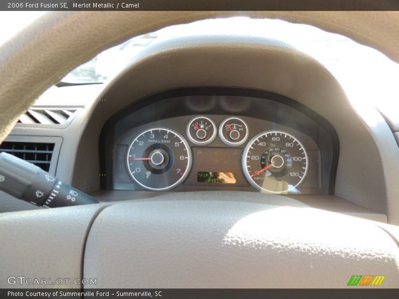 Merlot Metallic / Camel 2006 Ford Fusion SE