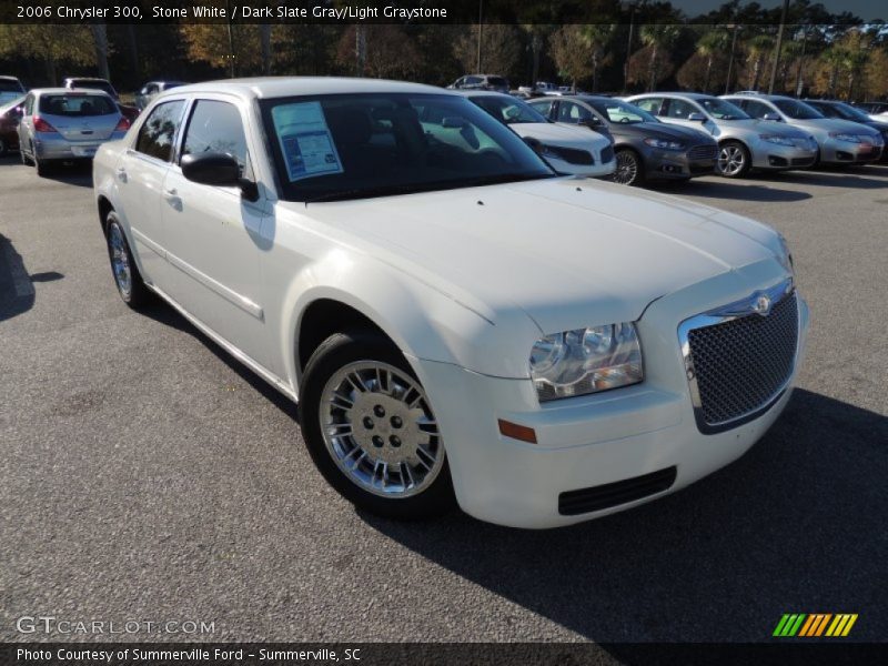 Stone White / Dark Slate Gray/Light Graystone 2006 Chrysler 300