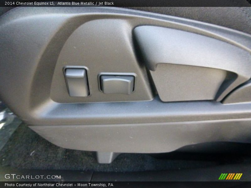 Atlantis Blue Metallic / Jet Black 2014 Chevrolet Equinox LS