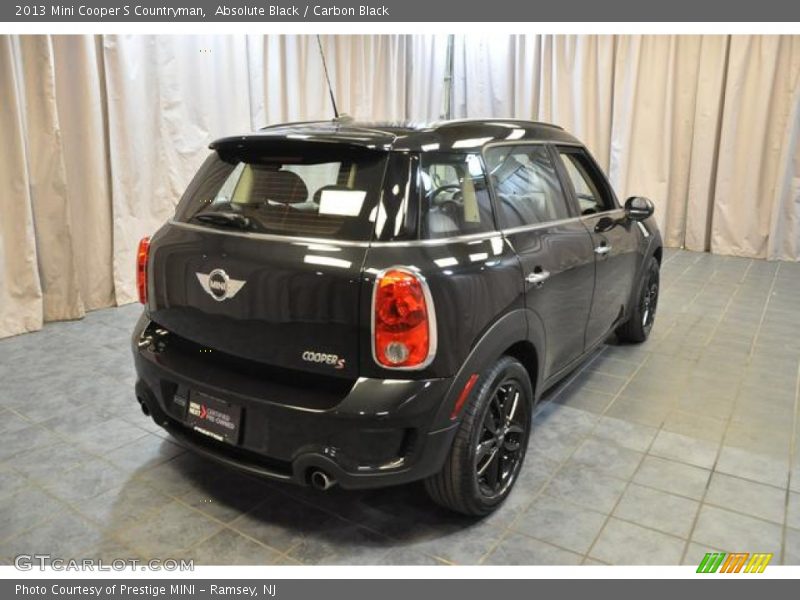 Absolute Black / Carbon Black 2013 Mini Cooper S Countryman