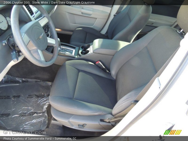Stone White / Dark Slate Gray/Light Graystone 2006 Chrysler 300