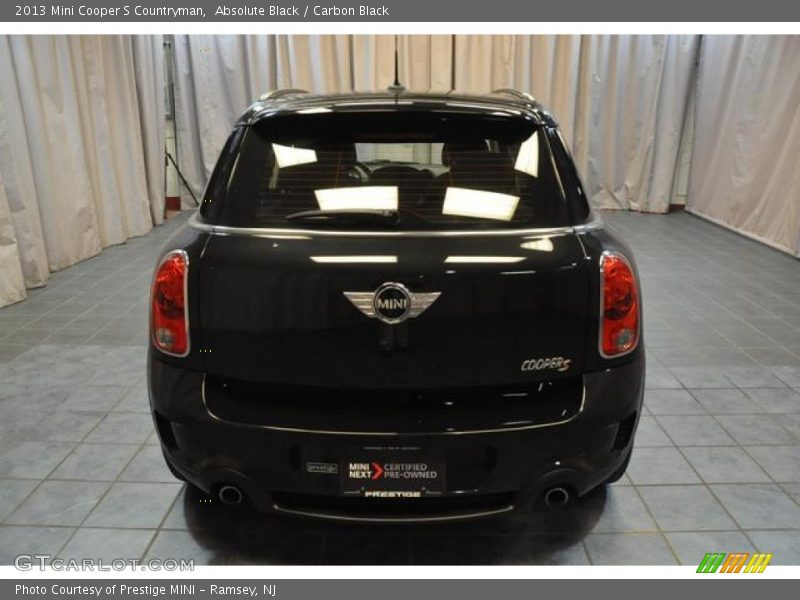 Absolute Black / Carbon Black 2013 Mini Cooper S Countryman