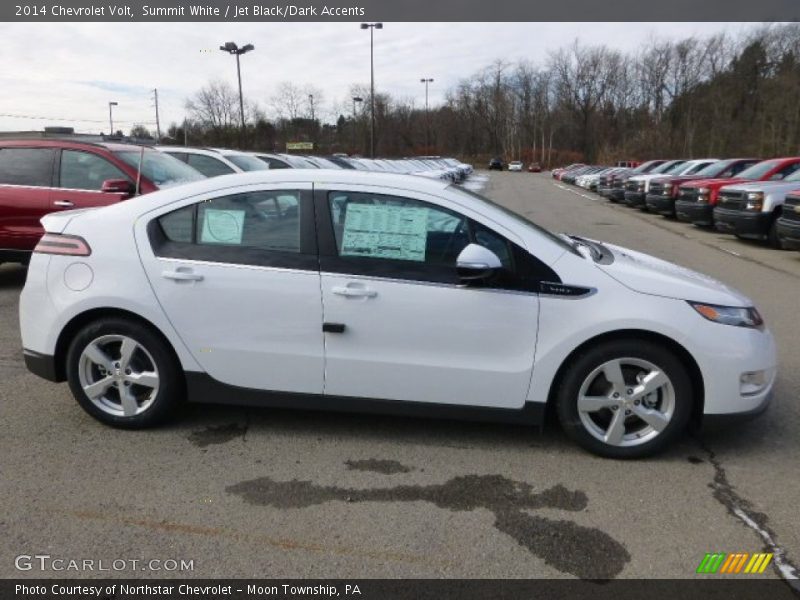 Summit White / Jet Black/Dark Accents 2014 Chevrolet Volt