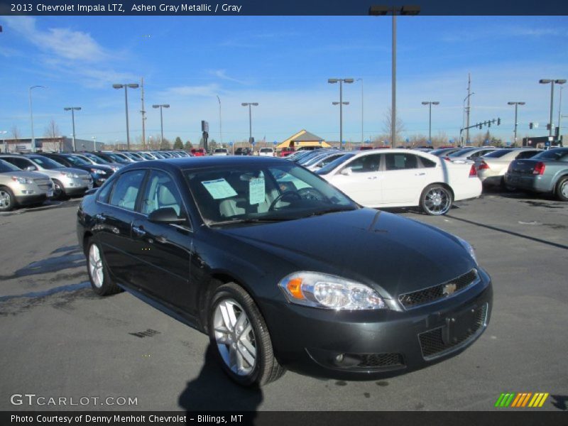 Ashen Gray Metallic / Gray 2013 Chevrolet Impala LTZ