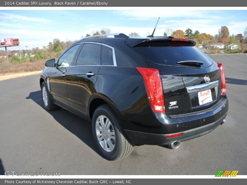 Black Raven / Caramel/Ebony 2014 Cadillac SRX Luxury