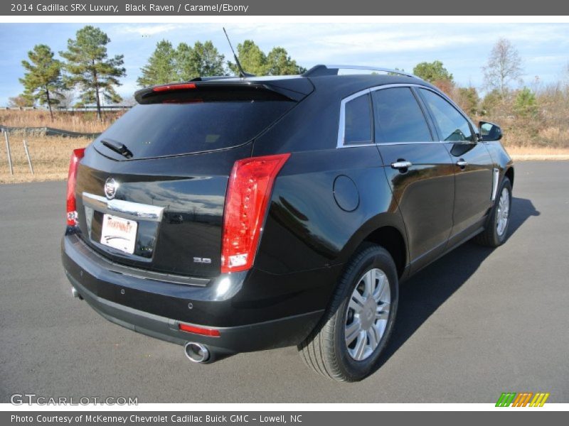 Black Raven / Caramel/Ebony 2014 Cadillac SRX Luxury