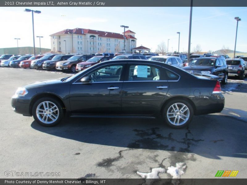 Ashen Gray Metallic / Gray 2013 Chevrolet Impala LTZ
