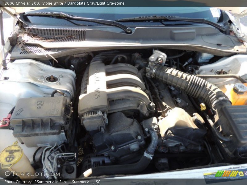 Stone White / Dark Slate Gray/Light Graystone 2006 Chrysler 300