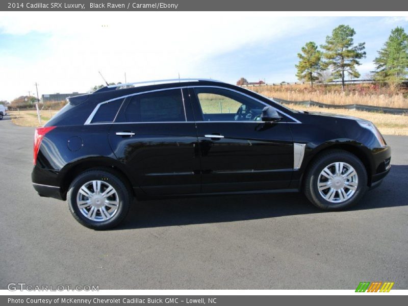 Black Raven / Caramel/Ebony 2014 Cadillac SRX Luxury