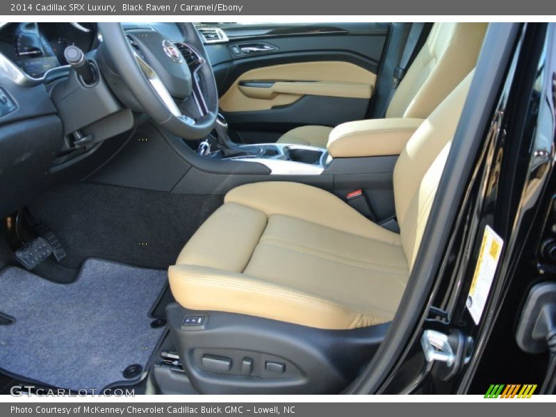 Black Raven / Caramel/Ebony 2014 Cadillac SRX Luxury