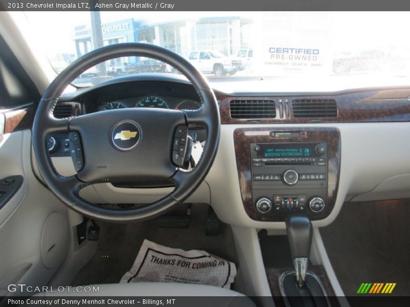 Ashen Gray Metallic / Gray 2013 Chevrolet Impala LTZ