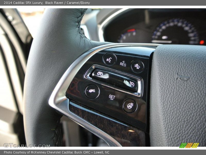 Black Raven / Caramel/Ebony 2014 Cadillac SRX Luxury