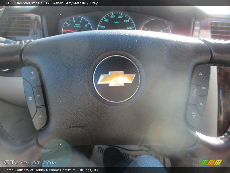 Ashen Gray Metallic / Gray 2013 Chevrolet Impala LTZ