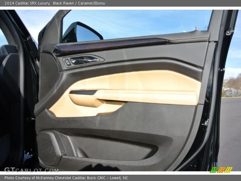 Black Raven / Caramel/Ebony 2014 Cadillac SRX Luxury