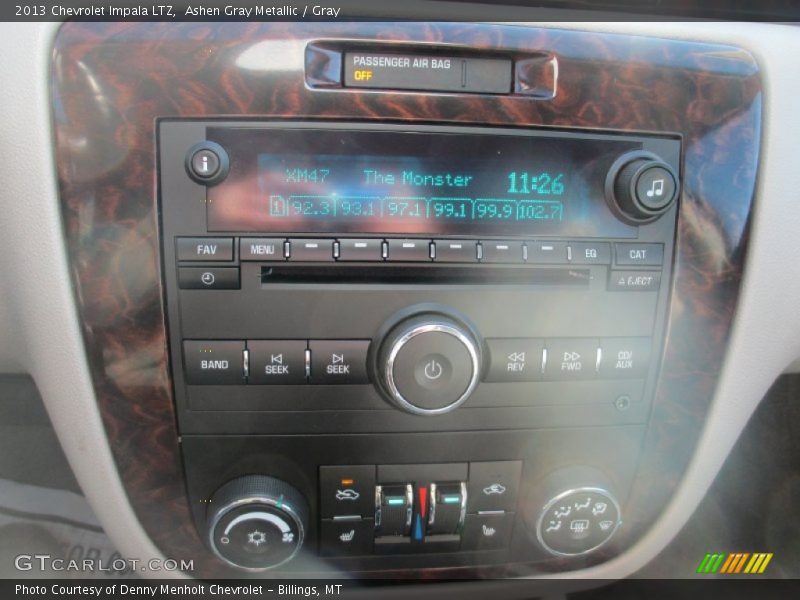 Ashen Gray Metallic / Gray 2013 Chevrolet Impala LTZ