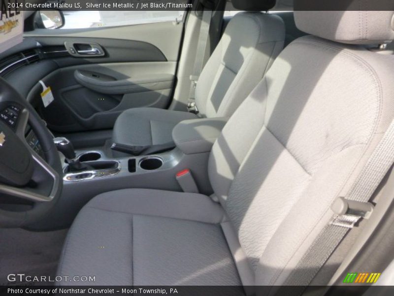 Silver Ice Metallic / Jet Black/Titanium 2014 Chevrolet Malibu LS