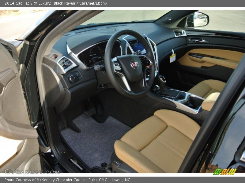 Black Raven / Caramel/Ebony 2014 Cadillac SRX Luxury