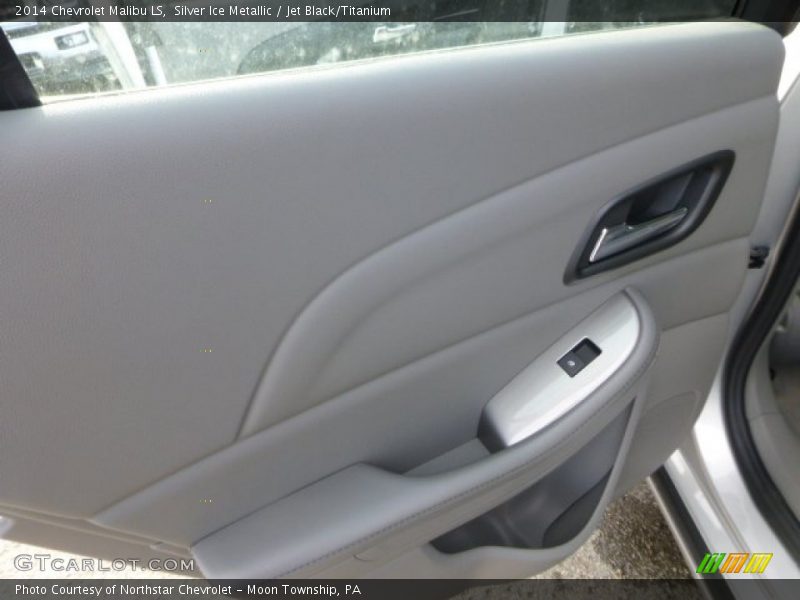 Silver Ice Metallic / Jet Black/Titanium 2014 Chevrolet Malibu LS