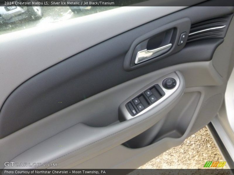 Silver Ice Metallic / Jet Black/Titanium 2014 Chevrolet Malibu LS