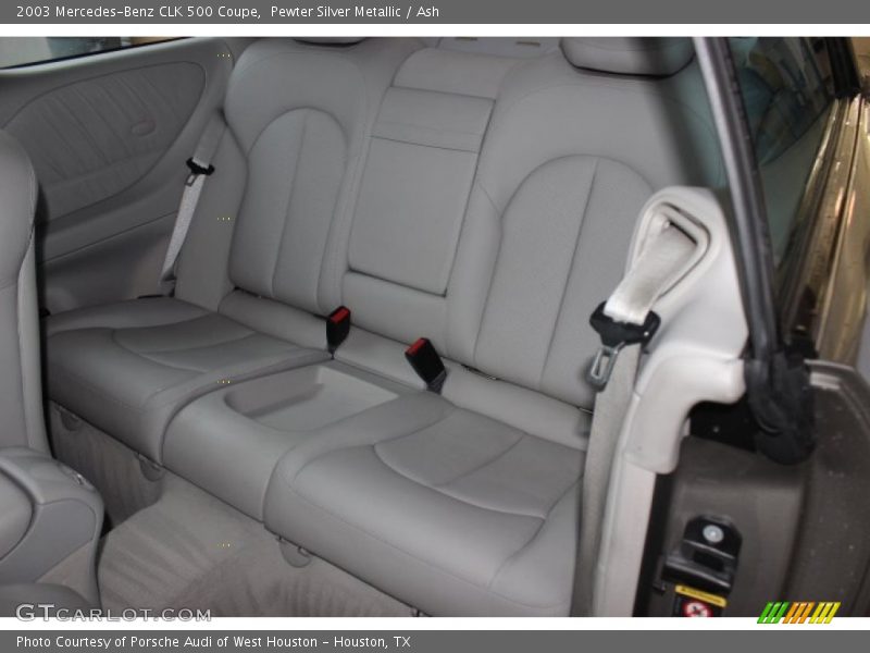Pewter Silver Metallic / Ash 2003 Mercedes-Benz CLK 500 Coupe