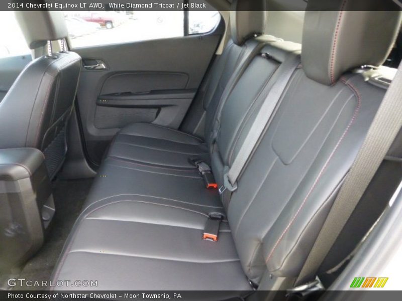 White Diamond Tricoat / Jet Black 2014 Chevrolet Equinox LT AWD
