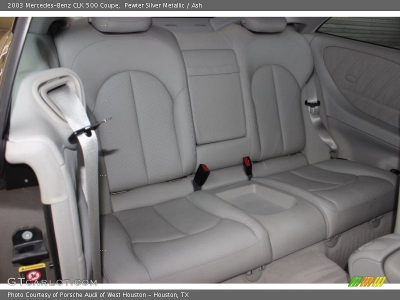 Pewter Silver Metallic / Ash 2003 Mercedes-Benz CLK 500 Coupe
