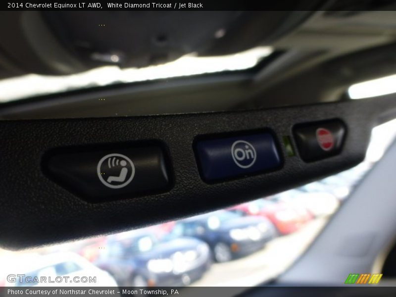 White Diamond Tricoat / Jet Black 2014 Chevrolet Equinox LT AWD