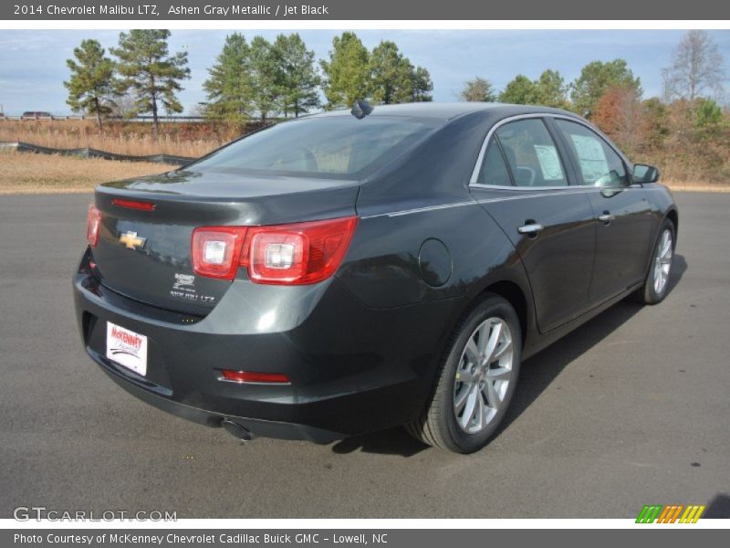 Ashen Gray Metallic / Jet Black 2014 Chevrolet Malibu LTZ