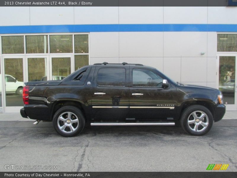 Black / Ebony 2013 Chevrolet Avalanche LTZ 4x4