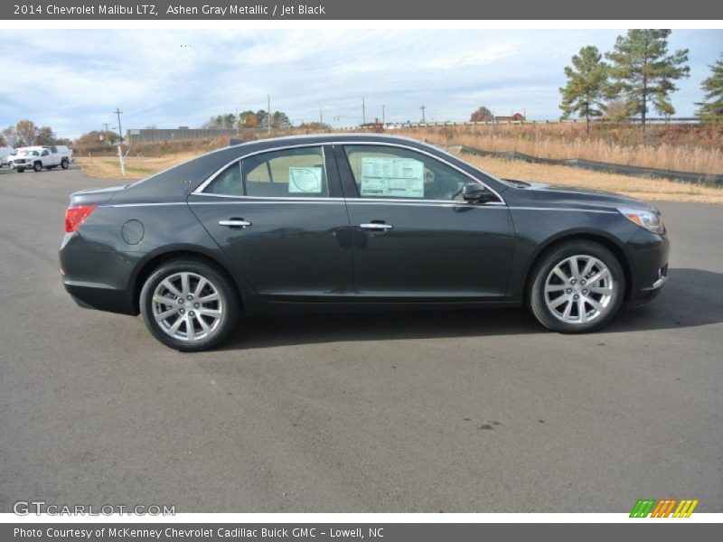 Ashen Gray Metallic / Jet Black 2014 Chevrolet Malibu LTZ