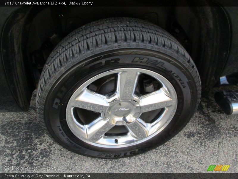 Black / Ebony 2013 Chevrolet Avalanche LTZ 4x4