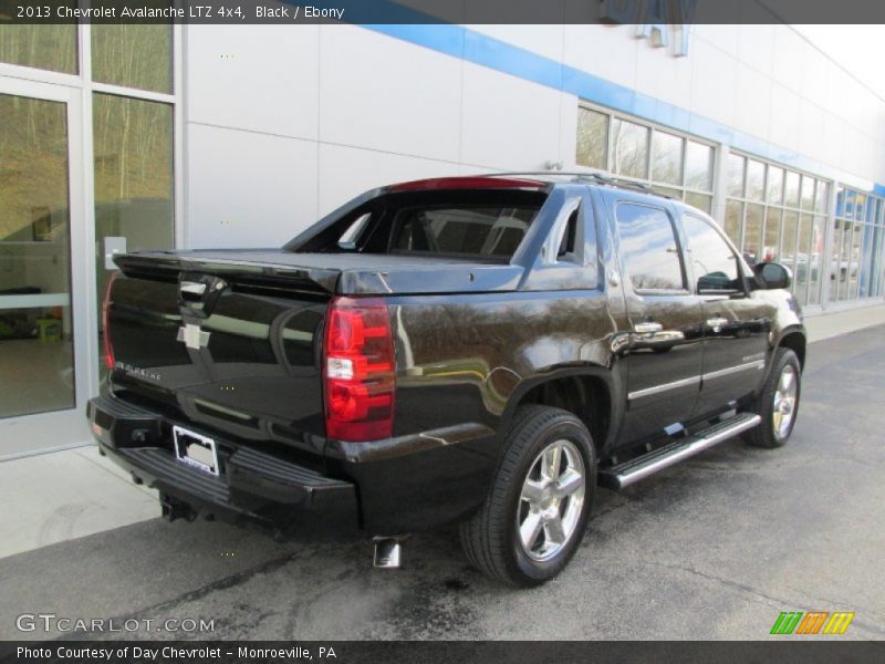 Black / Ebony 2013 Chevrolet Avalanche LTZ 4x4