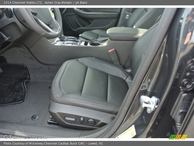 Ashen Gray Metallic / Jet Black 2014 Chevrolet Malibu LTZ