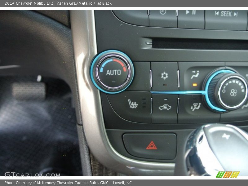 Ashen Gray Metallic / Jet Black 2014 Chevrolet Malibu LTZ