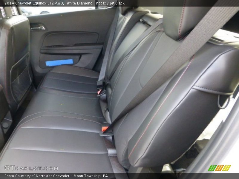 White Diamond Tricoat / Jet Black 2014 Chevrolet Equinox LTZ AWD