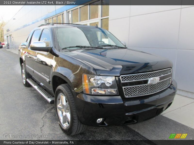 Black / Ebony 2013 Chevrolet Avalanche LTZ 4x4