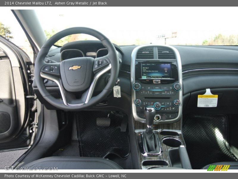 Ashen Gray Metallic / Jet Black 2014 Chevrolet Malibu LTZ