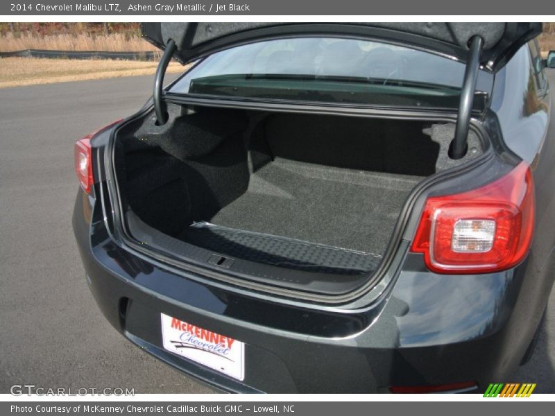 Ashen Gray Metallic / Jet Black 2014 Chevrolet Malibu LTZ