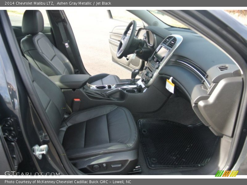 Ashen Gray Metallic / Jet Black 2014 Chevrolet Malibu LTZ