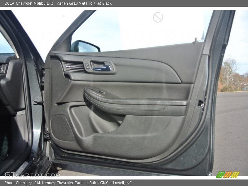 Ashen Gray Metallic / Jet Black 2014 Chevrolet Malibu LTZ