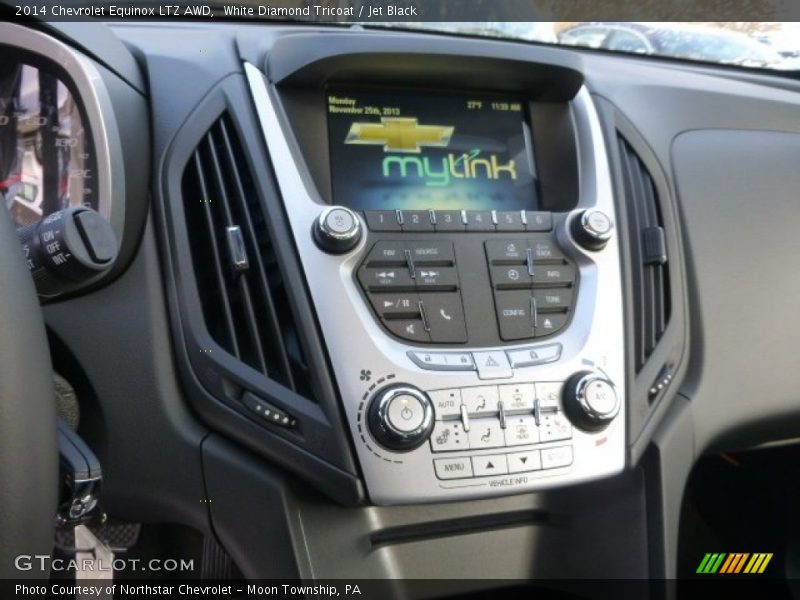 White Diamond Tricoat / Jet Black 2014 Chevrolet Equinox LTZ AWD