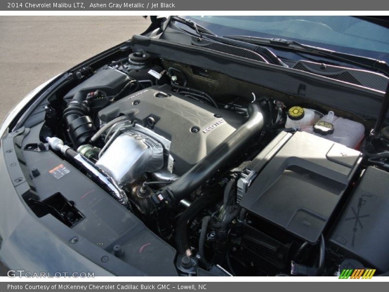 Ashen Gray Metallic / Jet Black 2014 Chevrolet Malibu LTZ