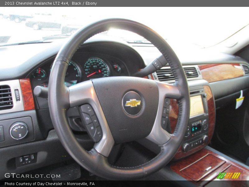 Black / Ebony 2013 Chevrolet Avalanche LTZ 4x4