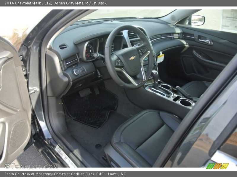 Ashen Gray Metallic / Jet Black 2014 Chevrolet Malibu LTZ