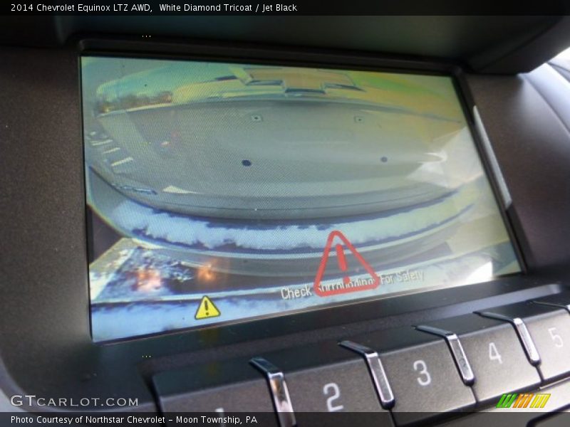 White Diamond Tricoat / Jet Black 2014 Chevrolet Equinox LTZ AWD