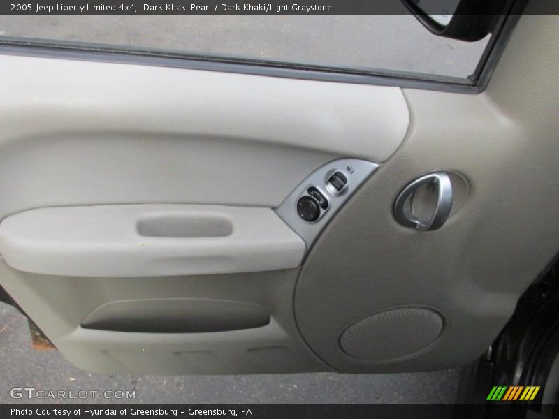 Dark Khaki Pearl / Dark Khaki/Light Graystone 2005 Jeep Liberty Limited 4x4