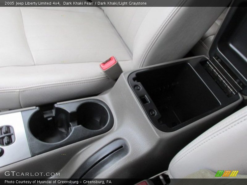 Dark Khaki Pearl / Dark Khaki/Light Graystone 2005 Jeep Liberty Limited 4x4