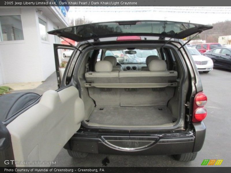 Dark Khaki Pearl / Dark Khaki/Light Graystone 2005 Jeep Liberty Limited 4x4