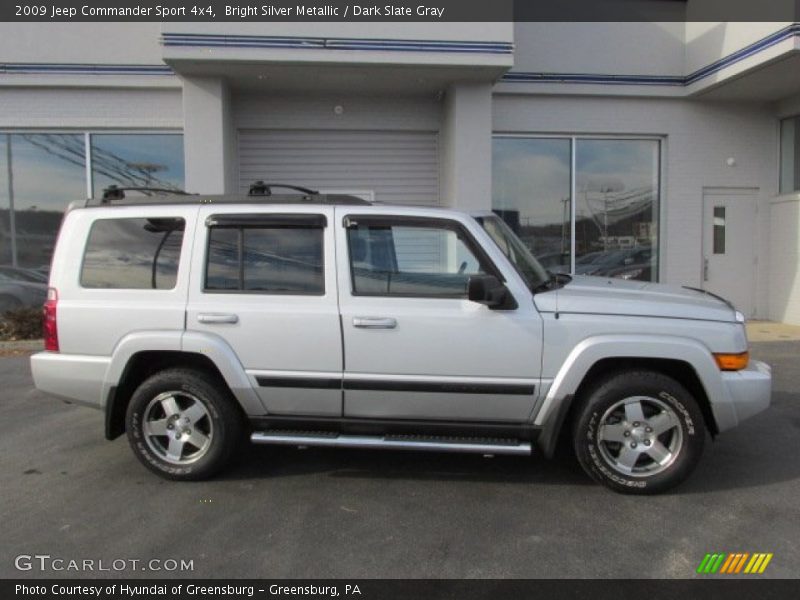Bright Silver Metallic / Dark Slate Gray 2009 Jeep Commander Sport 4x4