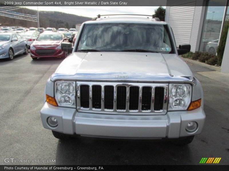 Bright Silver Metallic / Dark Slate Gray 2009 Jeep Commander Sport 4x4
